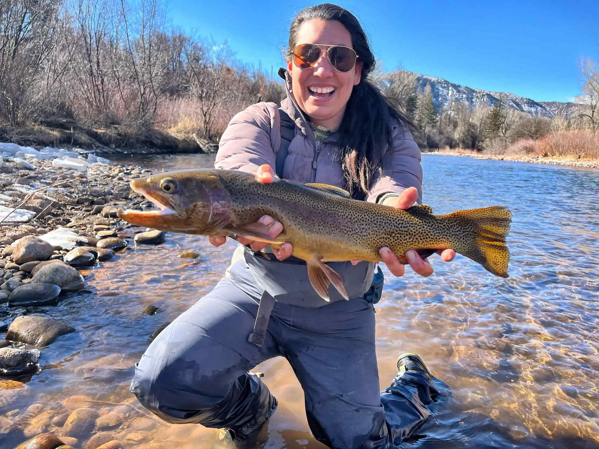 Trophy fish from Colorado's mountain waters